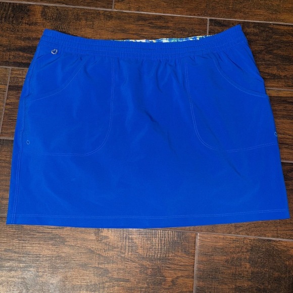 Columbia Pants - Columbia Women PFG Skort Royal Blue Athletic Performance Size M